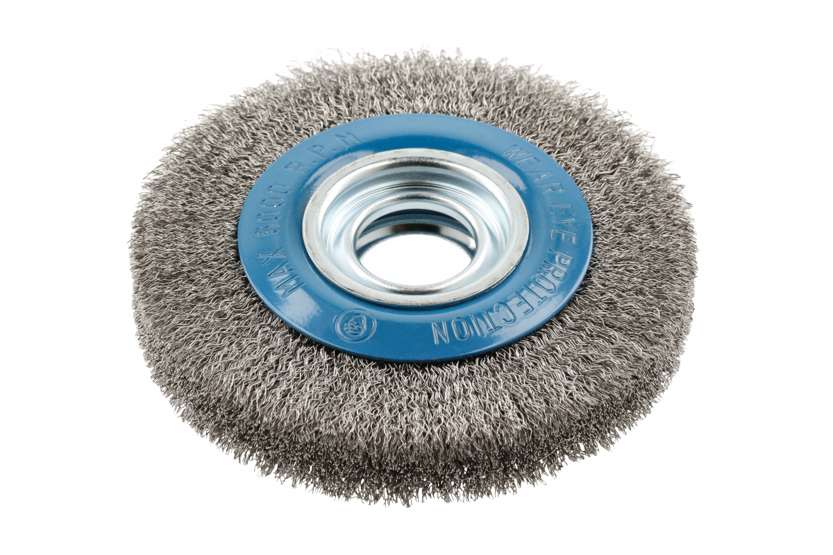 Brosse circulaire 150 x 32 mm, acier