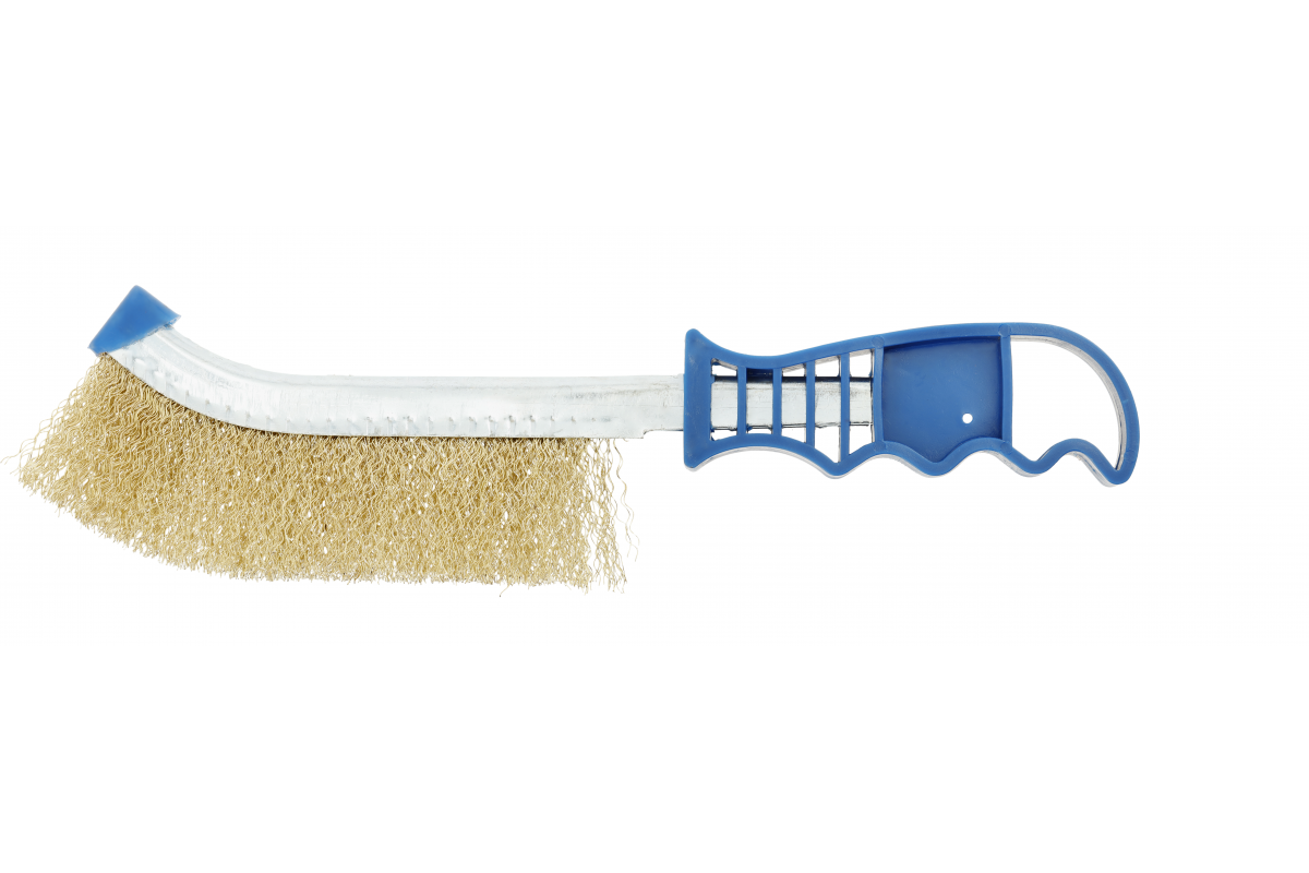 250 mm handle brass brush, 0.3mm