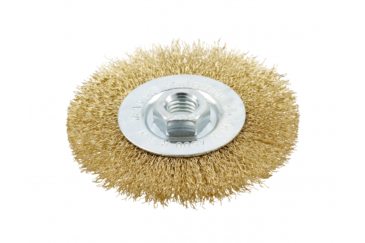 Brosse abrasive 75mm, acier, M14