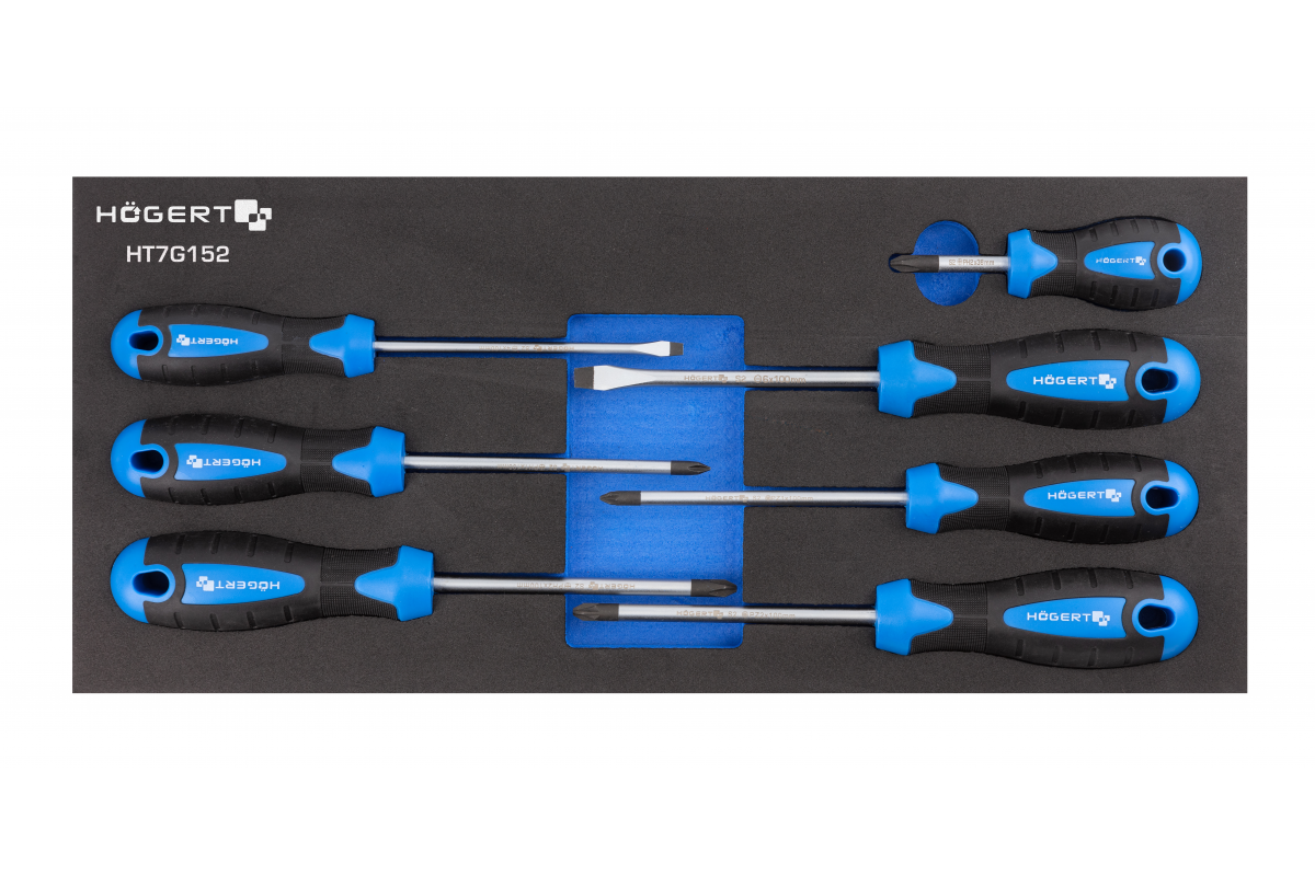 Screwdriver set 7 pcs.