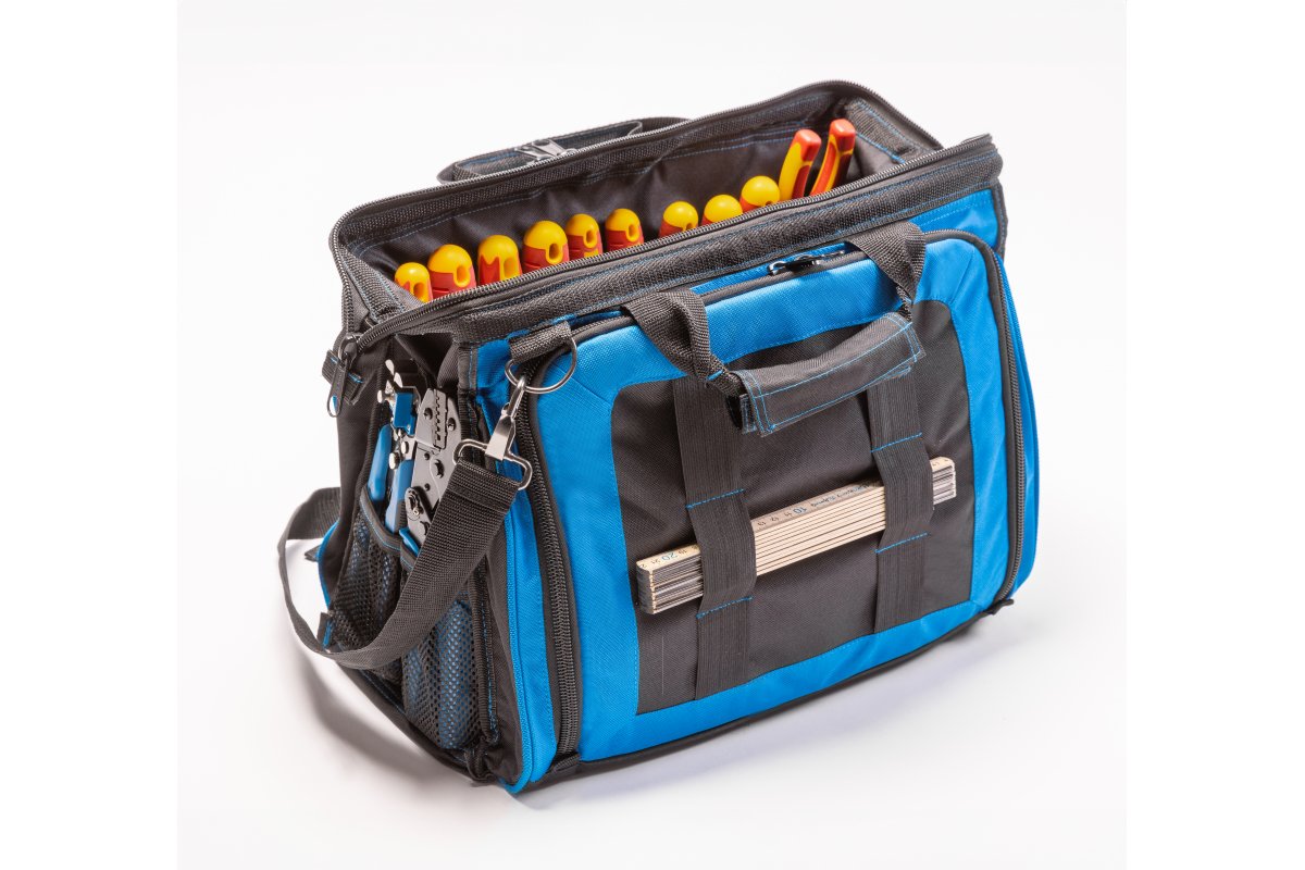 Bolsa para electricista para grandes cargas