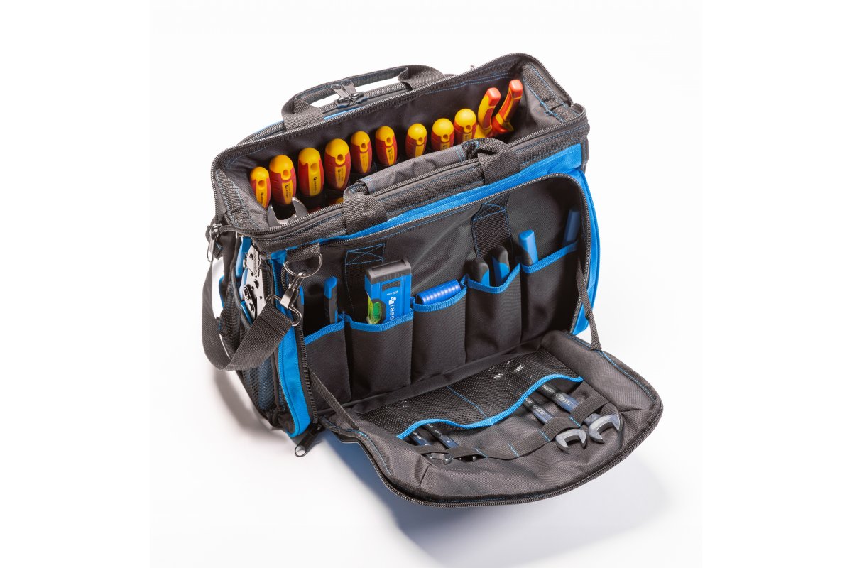 Bolsa para electricista para grandes cargas