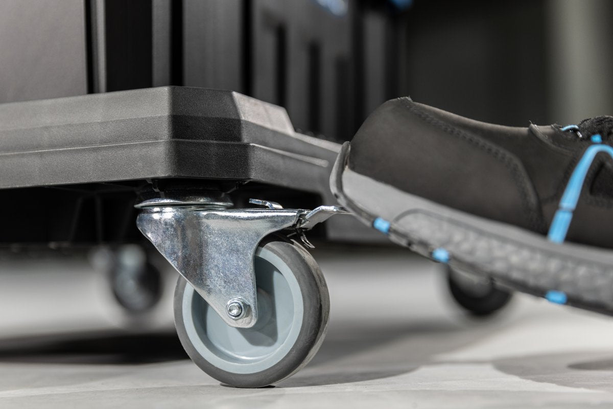 Plataforma de transporte sobre ruedas