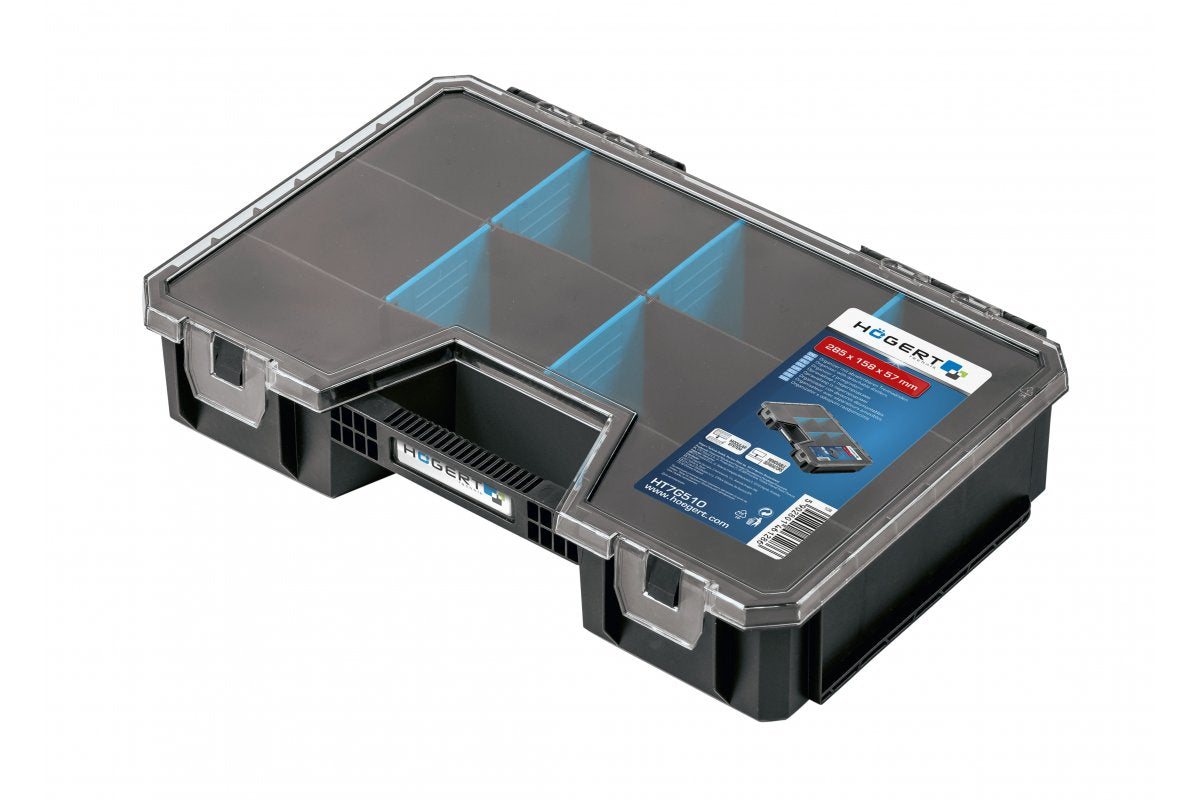 ORGANISER WITH COMPARTMENTS