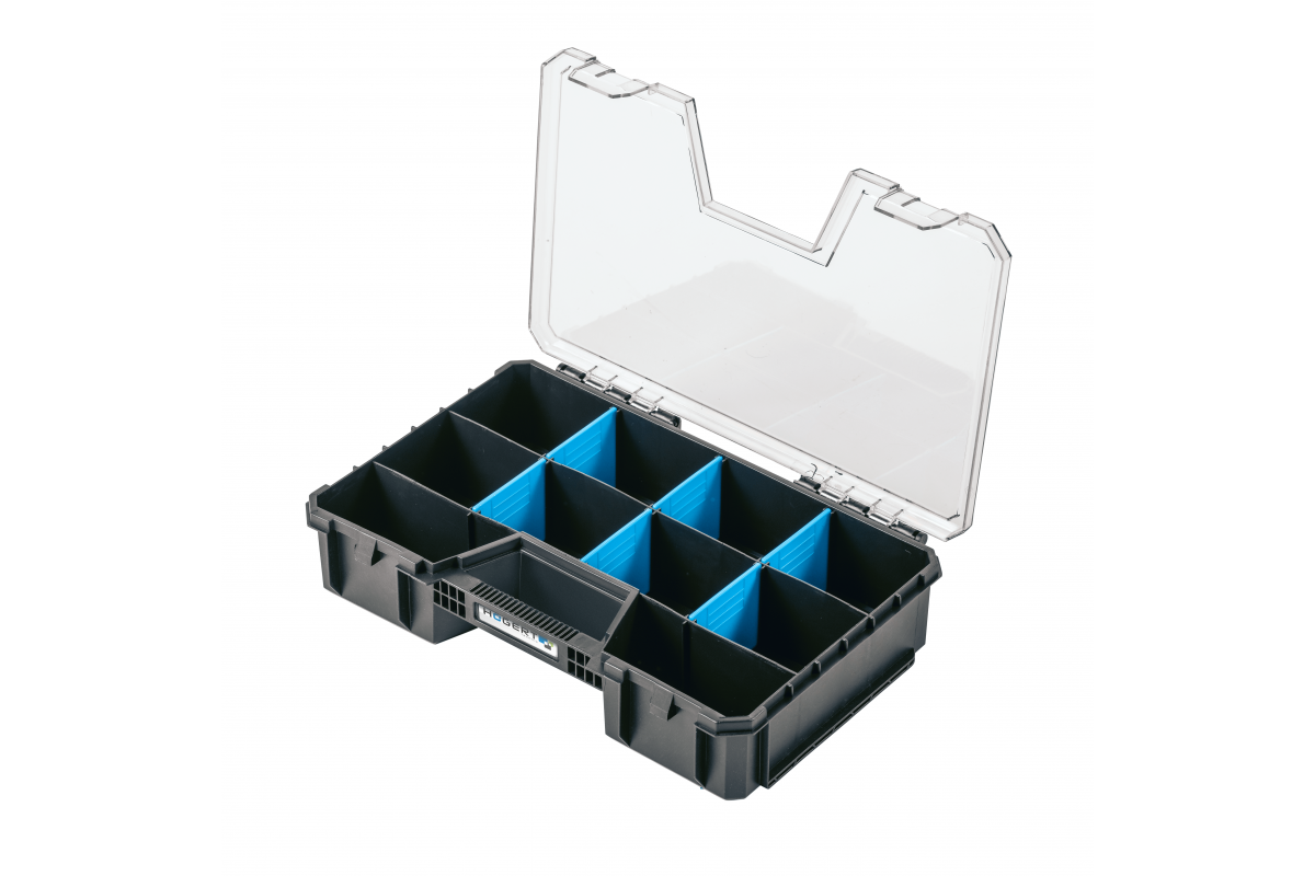 ORGANISER WITH COMPARTMENTS