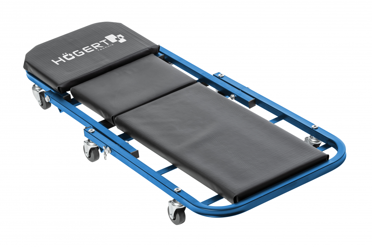 Werkstattliege mit Sitzfunktion 2 in 1
