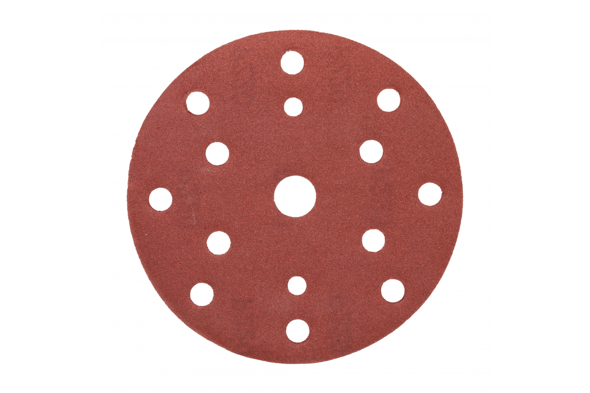 Disco abrasivo con orificios para metal ø150mm #220 5uds.