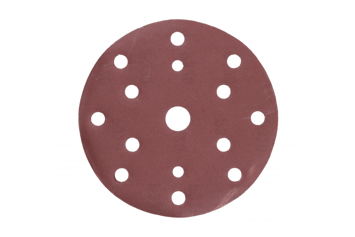 Disco abrasivo con orificios para metal ø150mm #320 5uds.