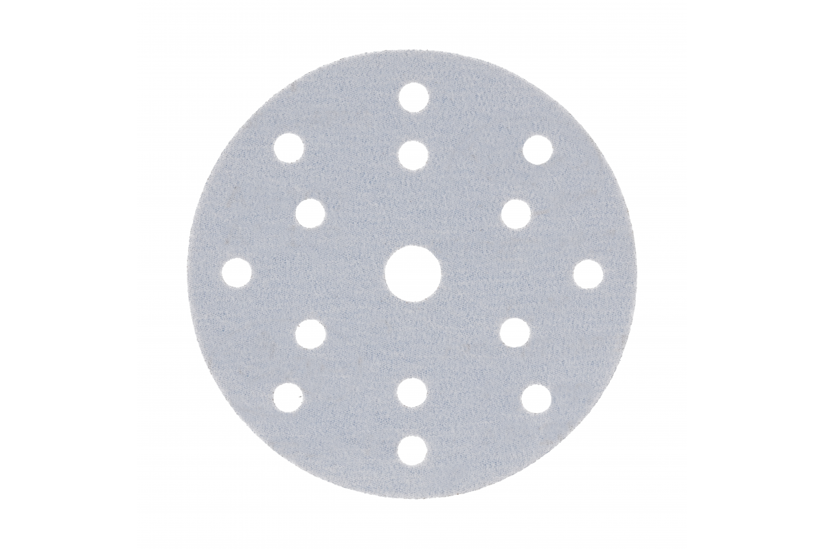 Abrasice disc w/holes for paint / filler 150mm G100 5pcs