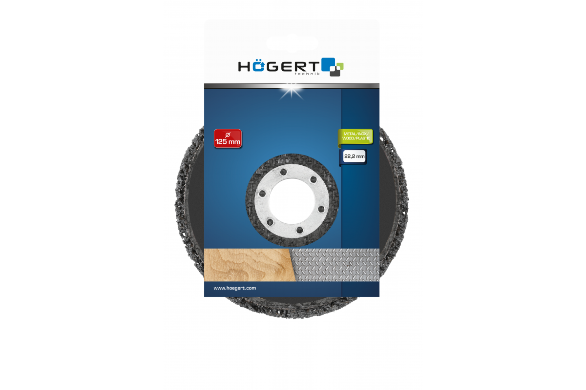 Striping disc Ø125 mm x 22,2 mm