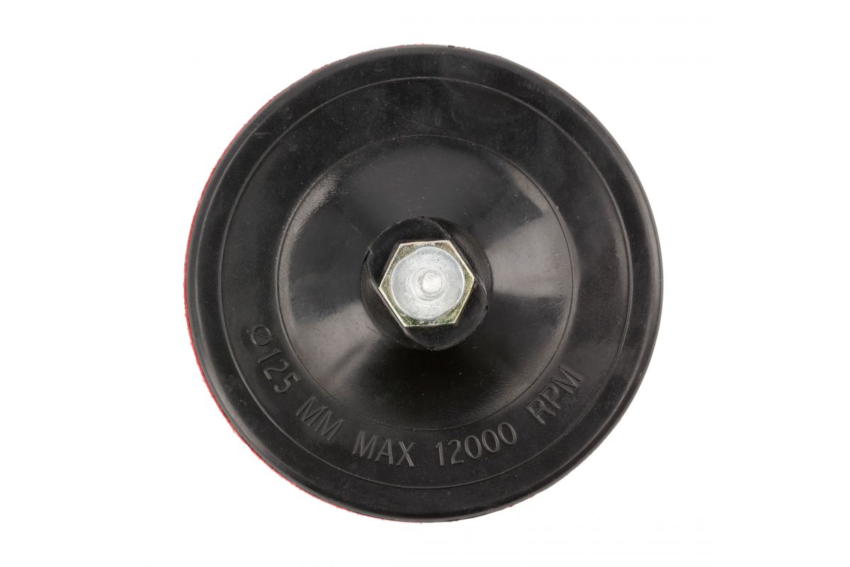 Klett-Schleifteller mit Schaft Ø125mm M14