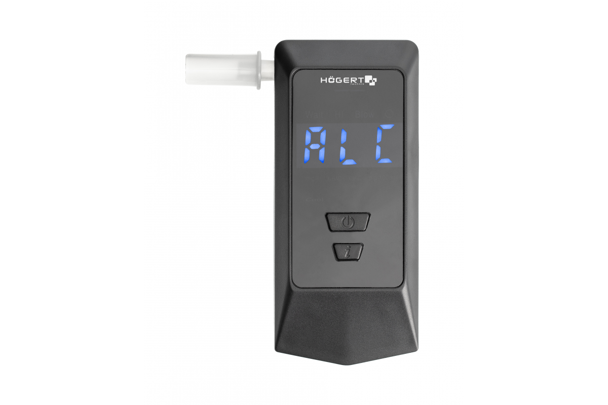 Breathalyzer with LCD display