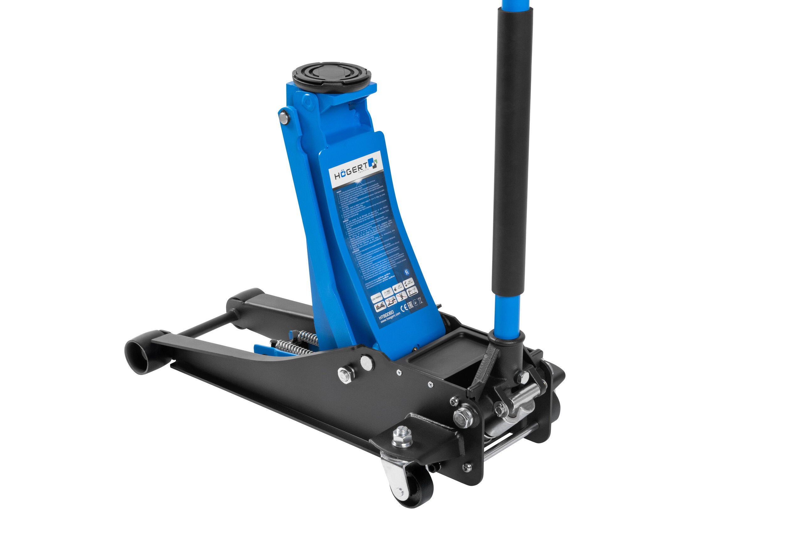 Sollevatore idraulico 3T, professionale, 78 mm - 505 mm
