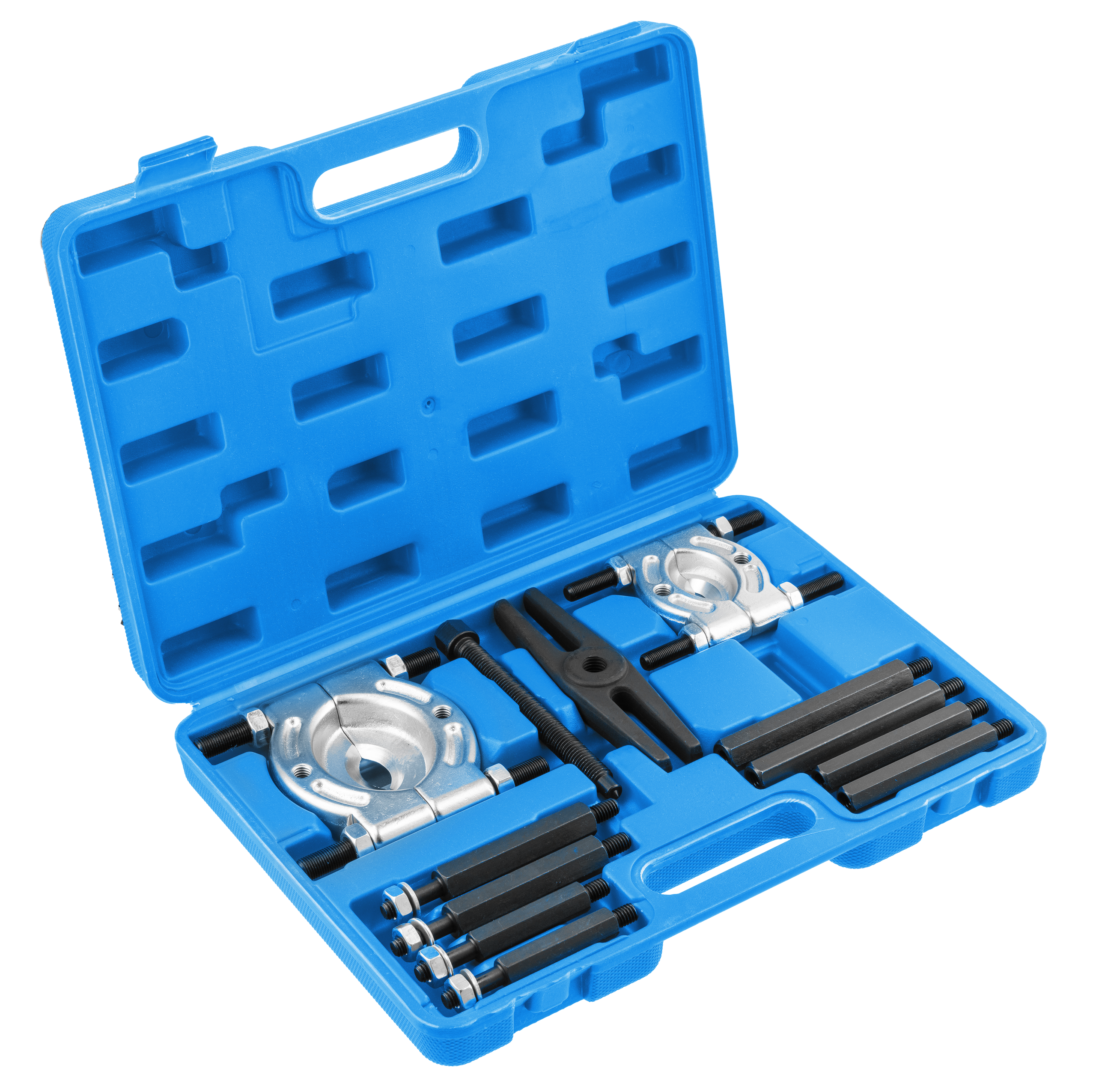 Two-arm puller and separator set, 12 pcs