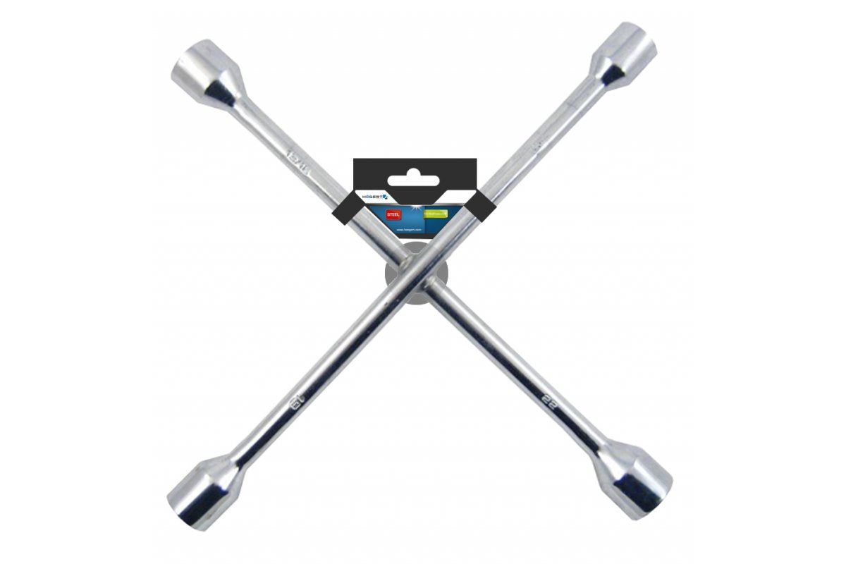 Cross rim wrench 17 x 19 x 21mm x 1/2"