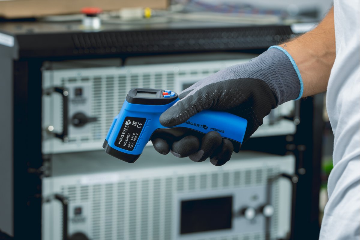 Non contact infrared thermometer  -50 + 550°C