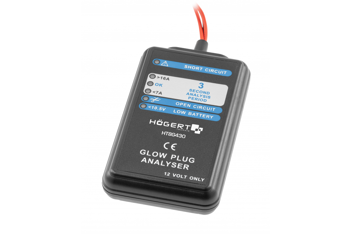 Glow plug analyser