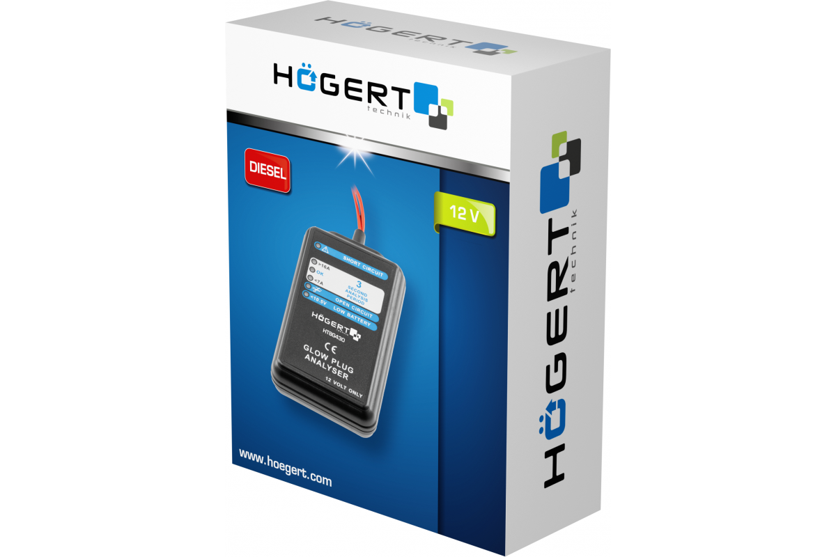 Glow plug analyser