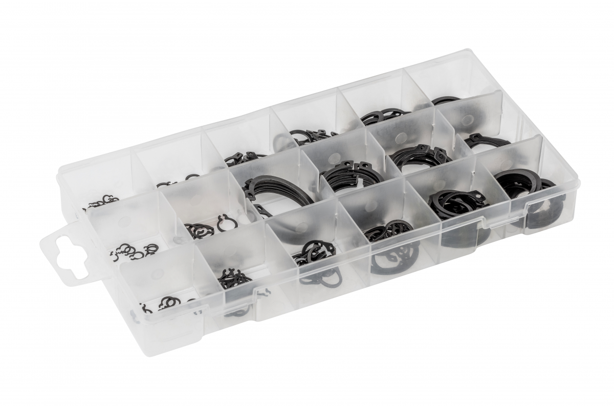 150 szt External Snap Ring Assortment