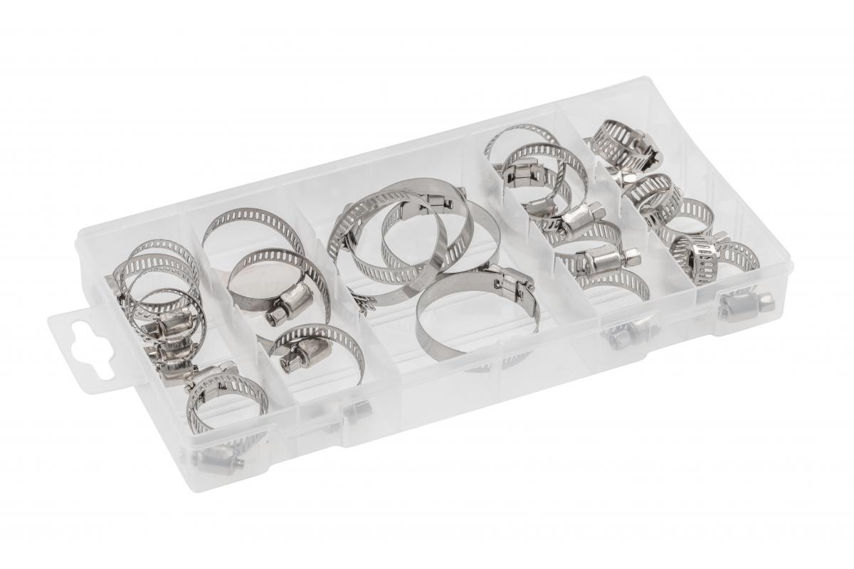 Jeu de colliers à vis sans fin 40 pcs