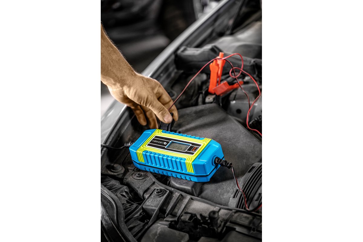 Cargador eletrónico 6V/12V