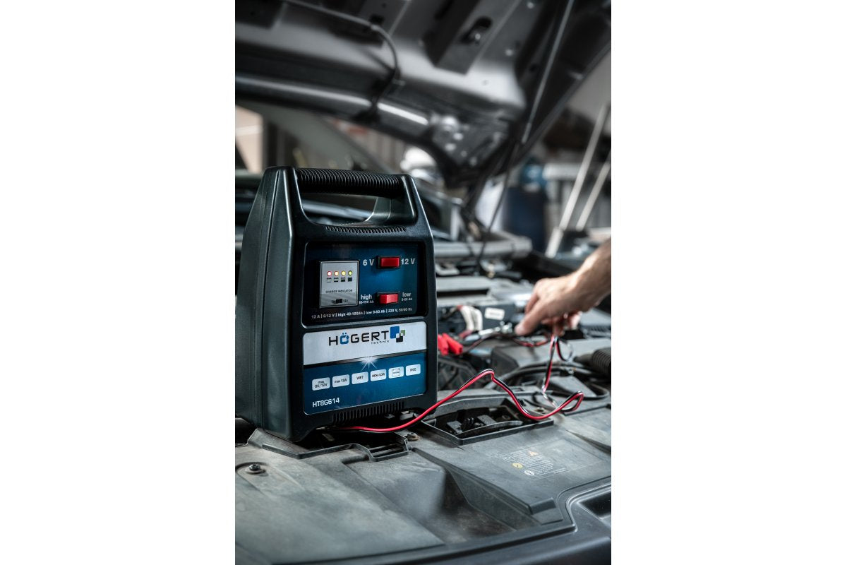 Chargeur électronique 6-12V, 12A