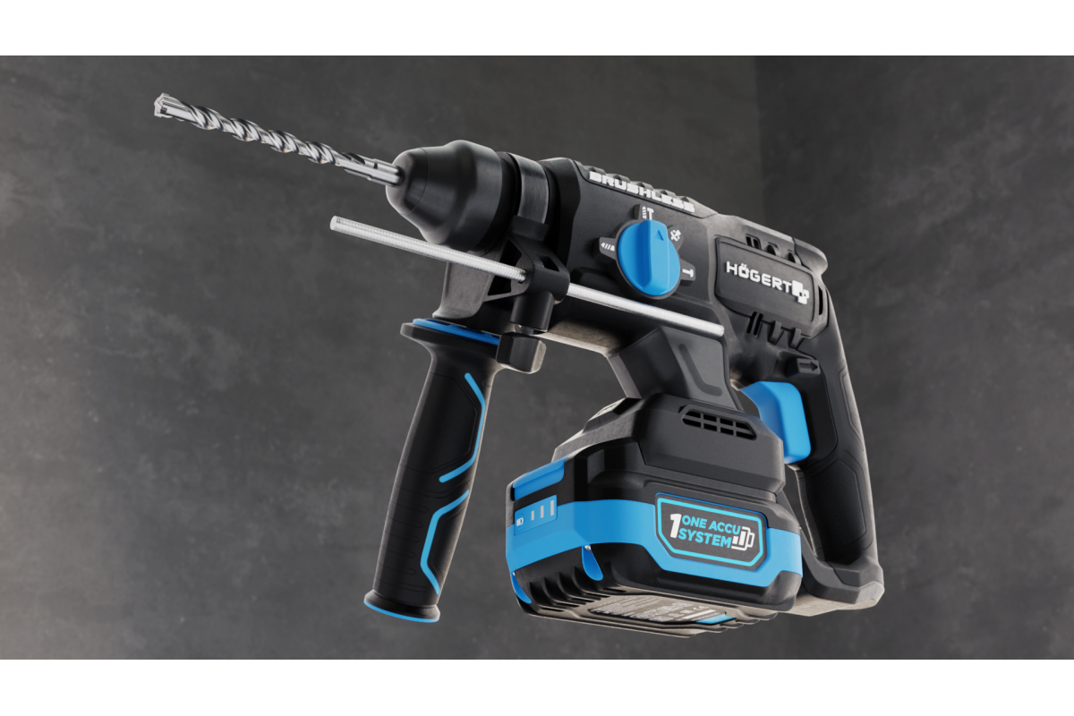 BRUSHLESS HAMMER DRILL WITH CHISELING FUNCTION 18V