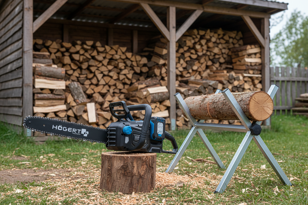 Brushless chainsaw 2x18V
